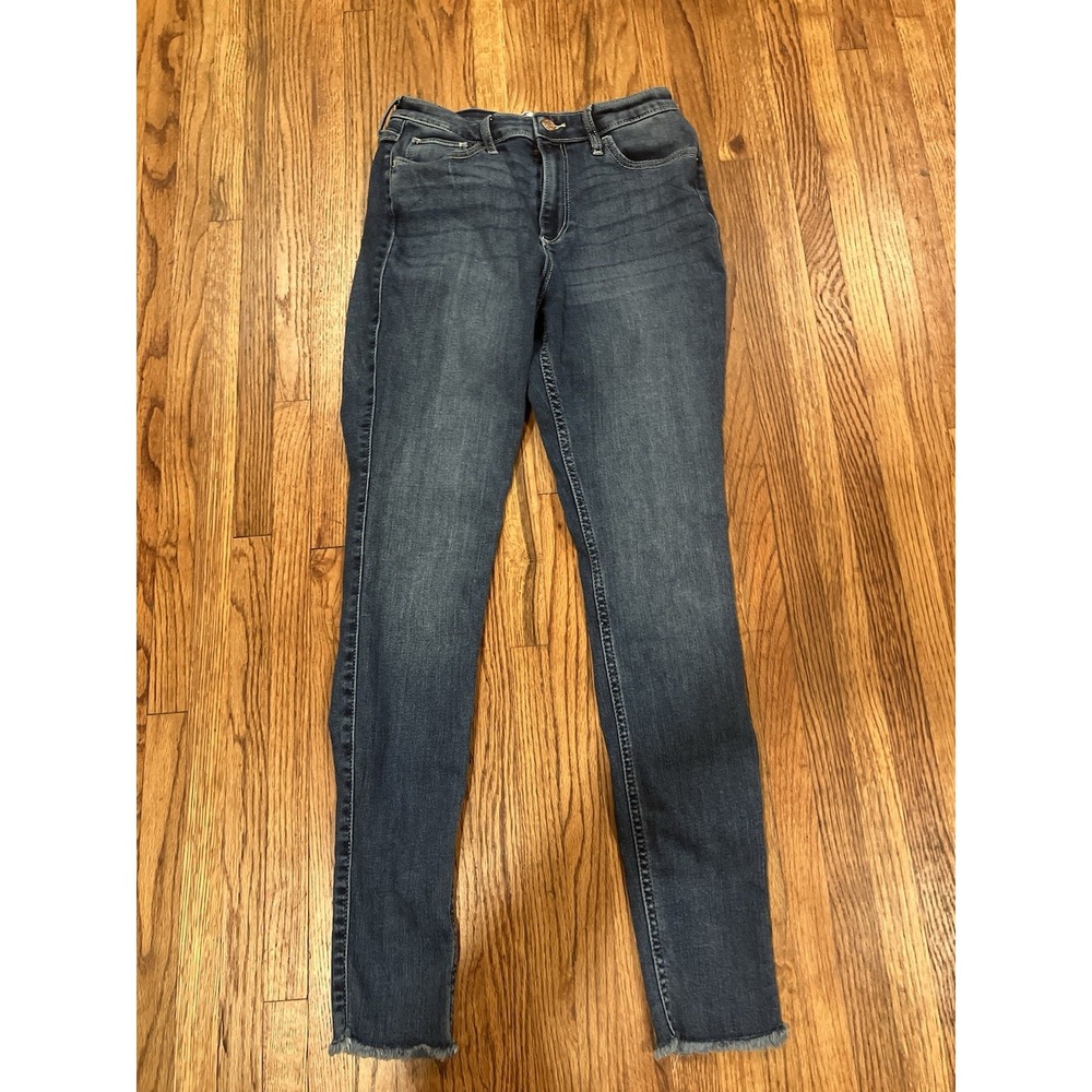 Hollister Curvy High-Rise Super Skinny Soft Stretch Jeans sz 7R W28 L28